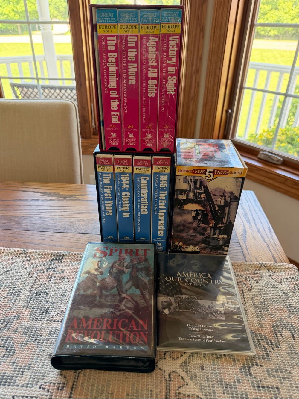 Great Battles / Historical VHS & DVD Set